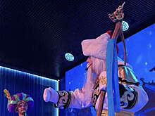 В НЦ "Россия" выступил сказочный персонаж из Бурятии Сагаан Убген