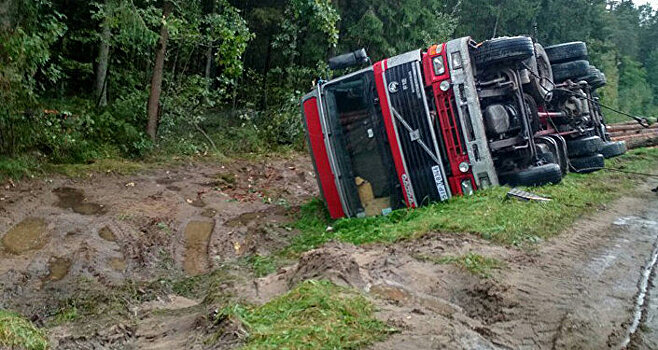 Байк разорвало на 2 части в ДТП в Гомеле – мотоциклист в реанимации
