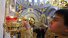 Православные отмечают Хлебный Спас