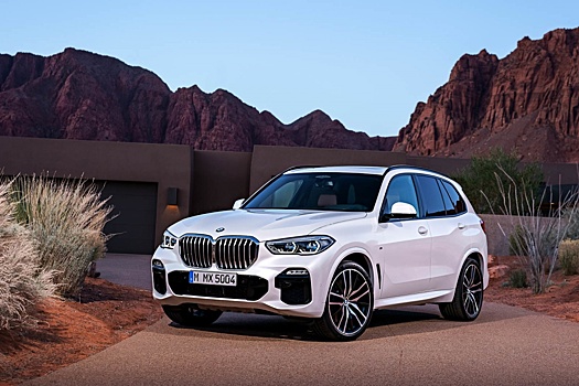 Большой и с ноздрями: в Новосибирск привезли новые внедорожники BMW X5