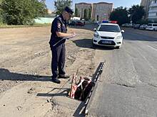 В ГИБДД завели административное дело из-за состояния ул. Есимова в Оренбурге