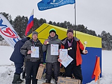 Вологжане впервые выиграли домашний чемпионат по спортивной ловле на блесну со льда