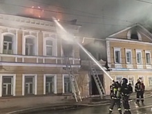 Один человек погиб при пожаре в центре Нижнего Новгорода