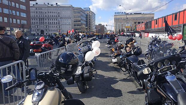 Около 10 тыс. человек приняли участие в весеннем мотопараде в столице