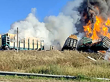 Взрыв топливного поезда под Смоленском: что известно