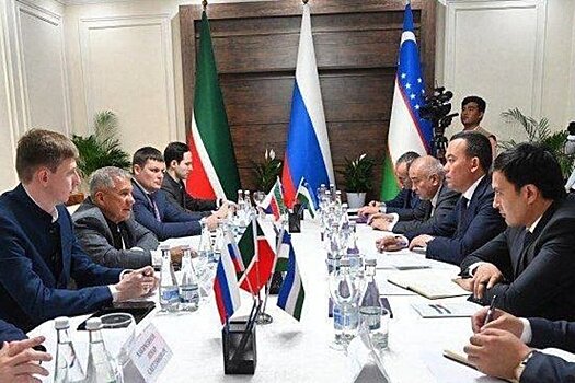 Рустам Минниханов обсудил с Улугбеком Косимовым возможности зоны свободной торговли "Айритом"