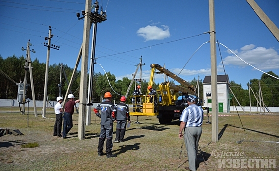 В Курской области отремонтировали 1185 км линий электропередач