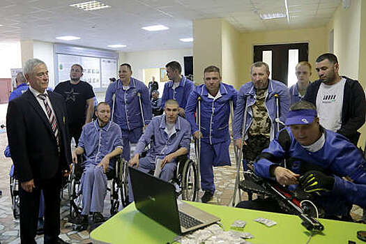 Паралимпийцы провели мастер-классы для участников спецоперации на Украине