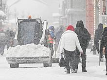 В Москве оценили объем выпавшего снега