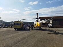 В Башкирии пациентку транспортировали на вертолете из Зилаира в Уфу
