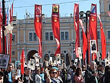 В движении «Бессмертный полк» отказались признавать шествия под флагами «Единой России»