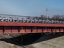 В Луганске коммунальщики из Москвы восстановили ключевой путепровод