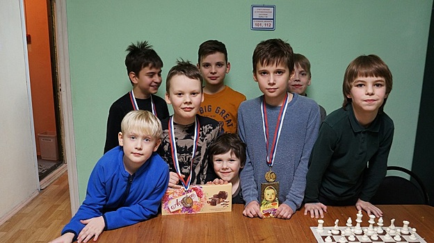 На шахматном турнире показали себя юные шахматисты «Садовников»