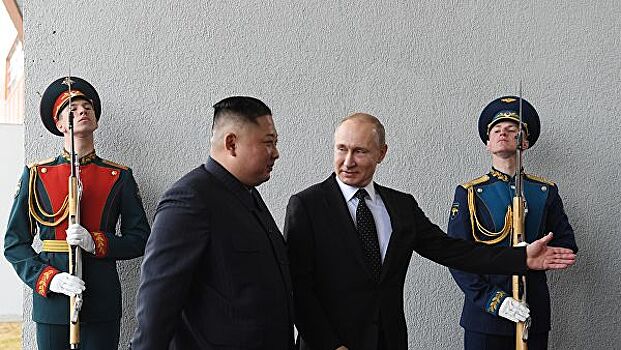 Ким Чен Ын поблагодарил Путина