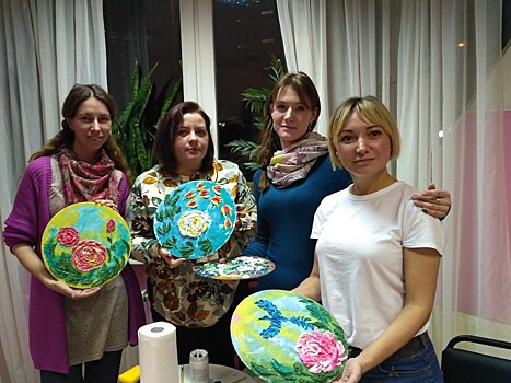 Мастер-класс для художников провели в районе Проспект Вернадского