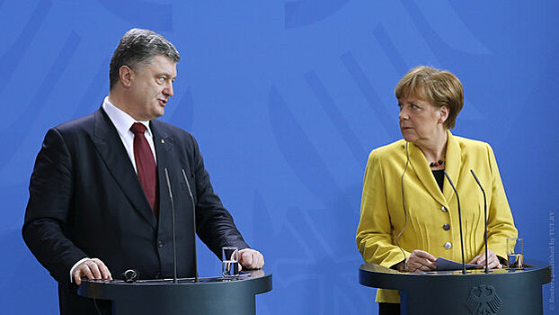 Порошенко и Меркель обсудили Донбасс