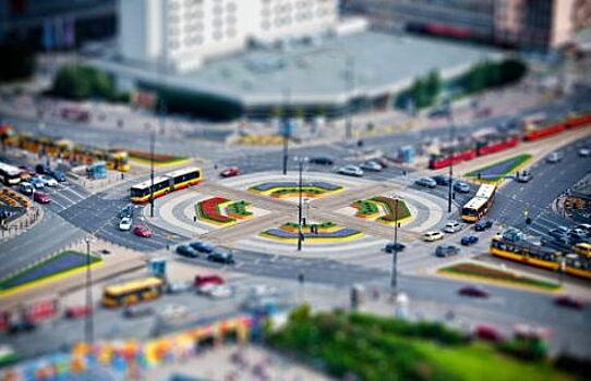 Правила проезда перекрестка с круговым движением