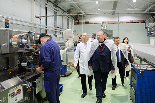 Мельниченко оценил работу кондитерской компании в Мокшане