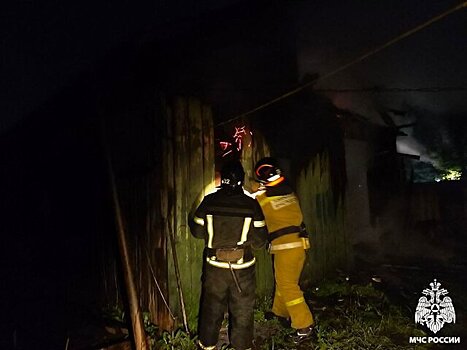 Два человека погибли при пожаре в частном доме в Уссурийске