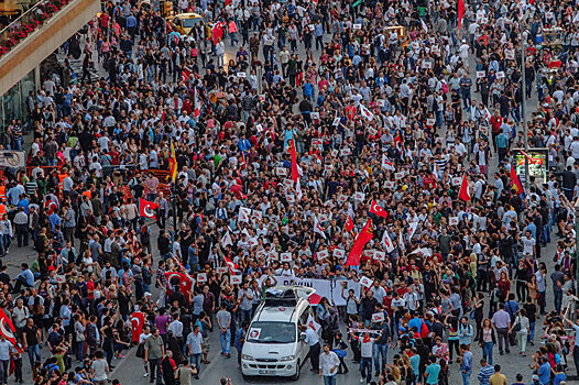 Пресс-конференция: Реальные причины демонстраций в Турции