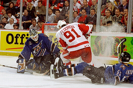 Легендарный матч Сергея Фёдорова – установил рекорд НХЛ, забив все 5 голов «Детройта»
