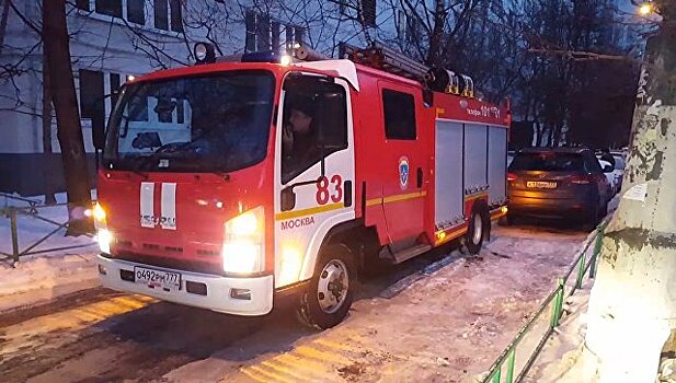 В Москве ликвидировали пожар в храме