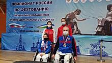 Вологжане стали серебряными призерами чемпионата России по фехтованию на колясках