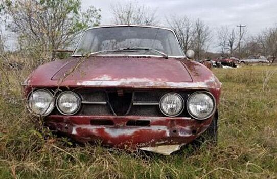 В Техасе было обнаружено поле брошенных Alfa Romeo