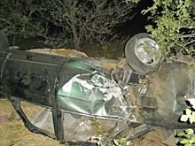 На трассе под Энгельсом перевернулась «десятка». Три человека пострадали, водитель не установлен