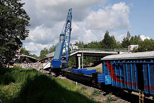 Взрывные устройства обнаружили на месте повреждения путей в Брянской области