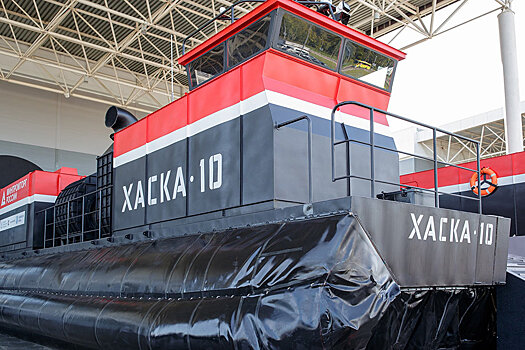 ВМФ России заинтересовало судно на воздушной подушке "Хаска-10"