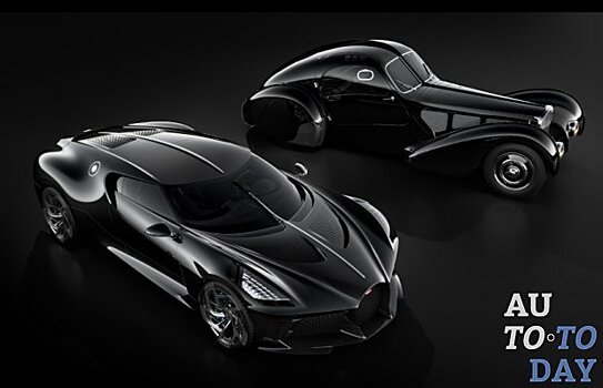 Роскошный суперкар Bugatti La Voiture Noire появится в ближайшие годы