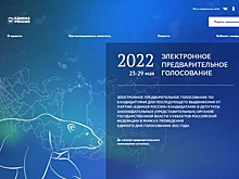 Стартует регистрация избирателей на участие в электронном голосовании «Единой России»