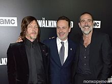 Эндрю Линкольн, Джеффри Дин Морган и другие звезды «Ходячих мертвецов» на премьере 9 сезона