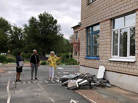 В Новоорском районе Оренбуржья ремонтируют детские сады