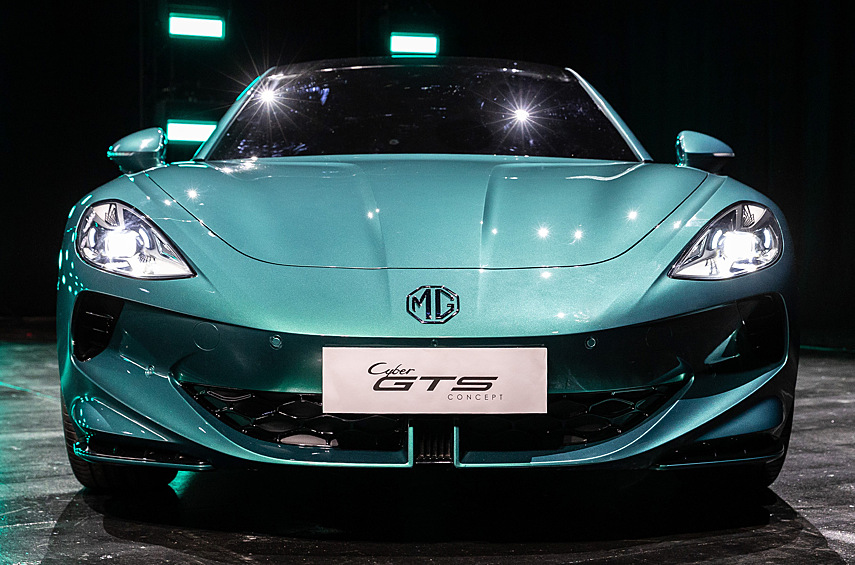 MG Cyber GTS. Некогда британский, а ныне китайский бренд MG представил концептуальное купе на основе Cyberster.