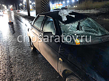 Легковушка на большой скорости сбила пешехода. Мужчина в реанимации