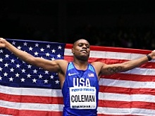 Избежавший дисквалификации Коулман стал чемпионом мира на стометровке