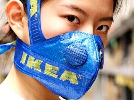 Новый тренд: Одежда из пакетов IKEA