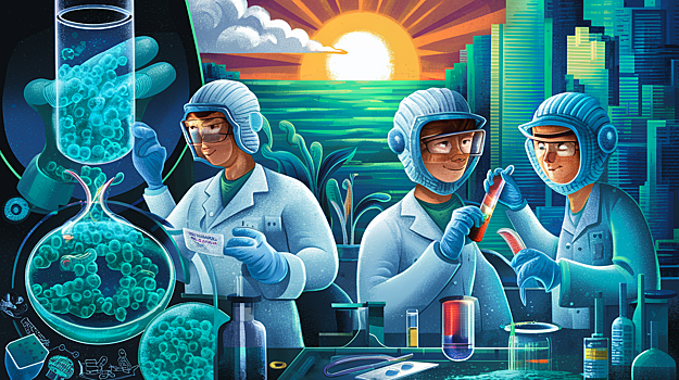 Новый пластик из Японии растворяется в океане за ночь и не оставляет микропластика