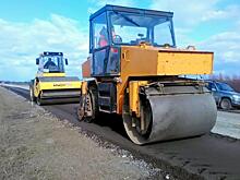 На сасовской трассе уложили новый асфальт