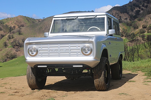 Представлен первый в мире полностью электрический Ford Bronco