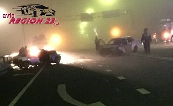 В Сочи в результате лобового ДТП пострадали пять человек