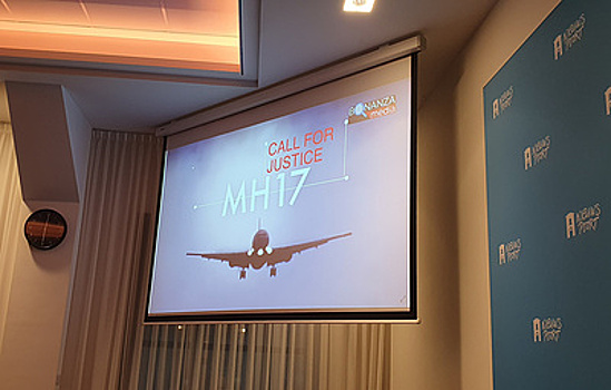 В Гааге показали фильм "Катастрофа MH17: ждем справедливого расследования"