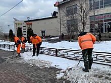 Коммунальные службы Северного Бутова завершают уборку снега в районе и готовятся к месячнику по благоустройству