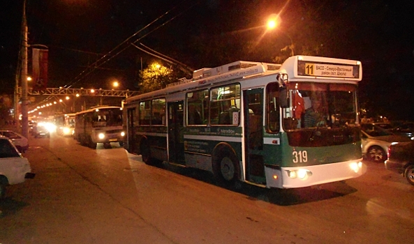 В Воронеже троллейбусы на два дня перестанут выходить на маршрут №11