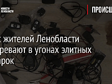 Двоих жителей Ленобласти подозревают в угонах элитных иномарок