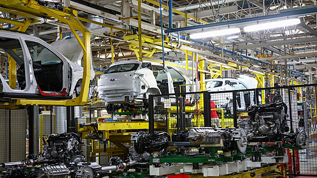 Выпуск легковых автомобилей в России вырос на 64% за два года