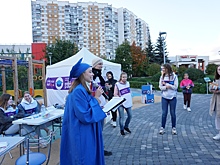 Студенты представили жителям Митино новый просветительский проект «Знатоки района»