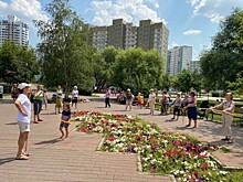В парке 70-летия Победы прошел мастер-класс по танцевальной аэробике